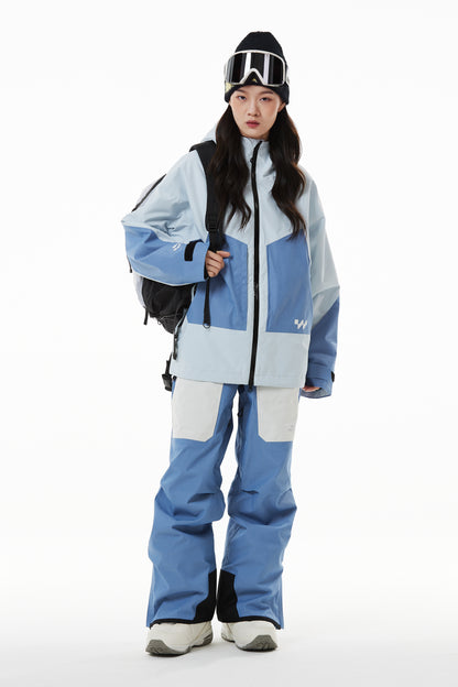 White Marine Warmouth Unisex Snowboard Jacket