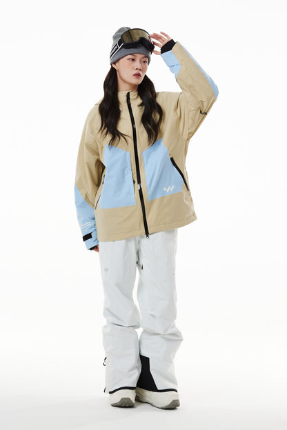 White Marine Warmouth Unisex Snowboard Jacket