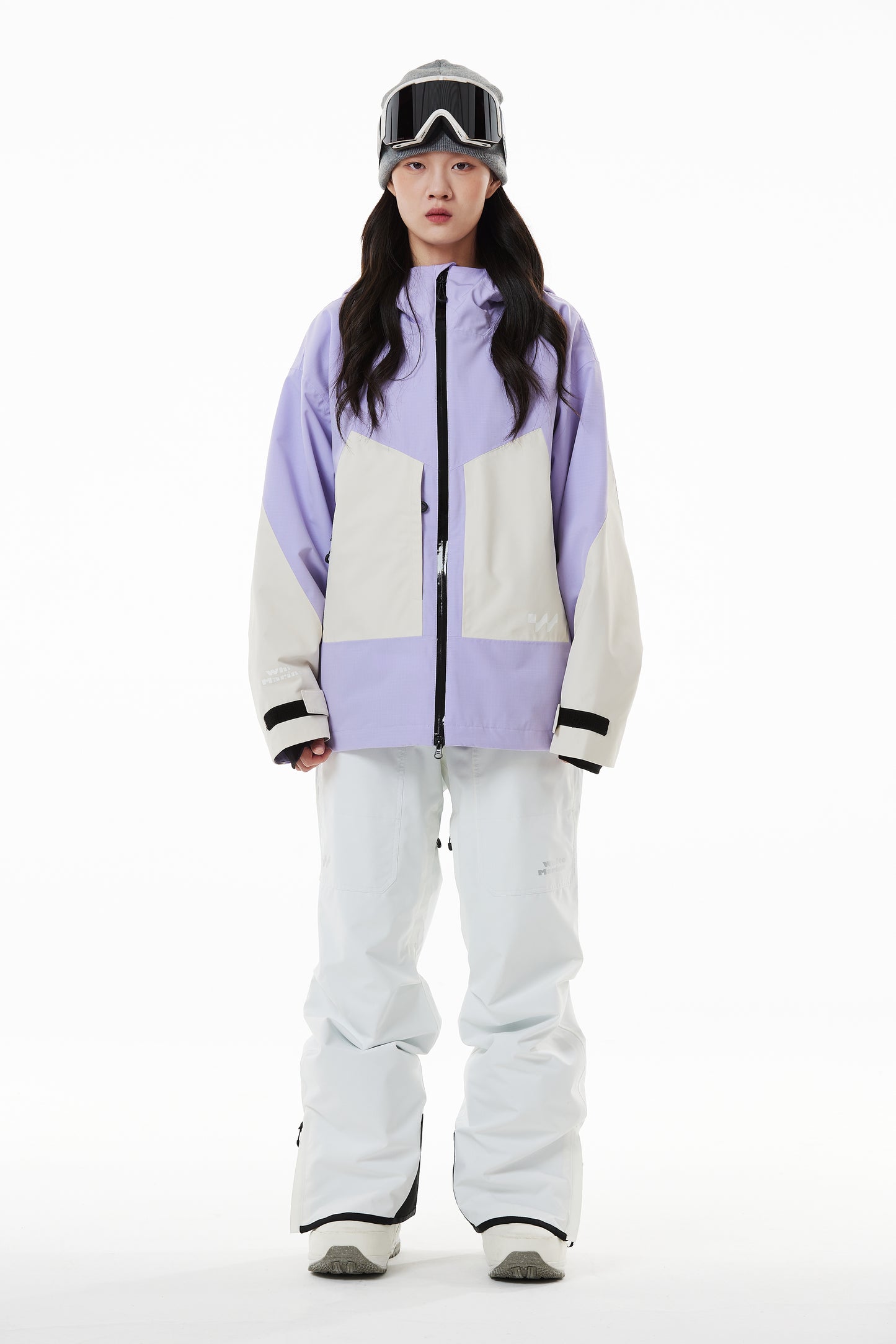 White Marine Warmouth Unisex Snowboard Jacket