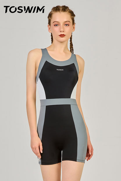SEED OUTDOOR | TO SWIM Women's Speedo One-Piece Sleeveless Swimming Suit