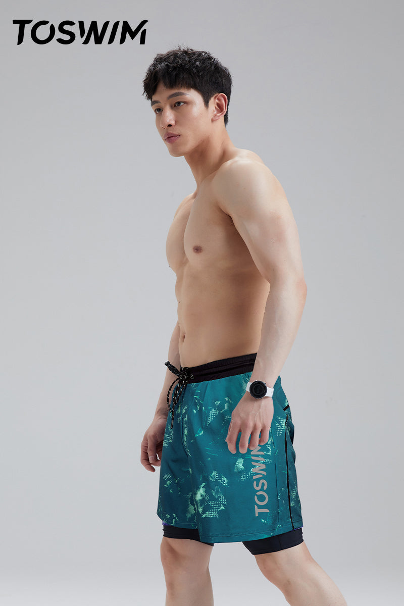 SEED OUTDOOR | TO SWIM Men's Deep Sea Board Short