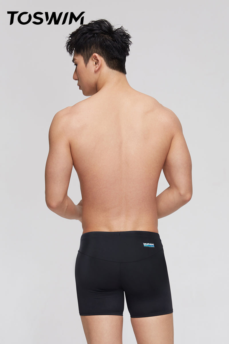 SEED OUTDOOR | TO SWIM Men's Black Pioneer Swimming Trunk