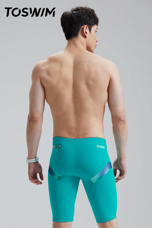 SEED OUTDOOR | TO SWIM Men's Green Bluray Swimming Jammer