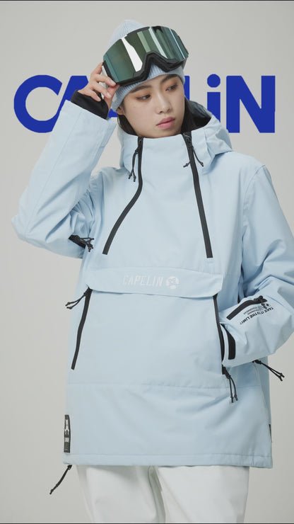 CAPELIN CREW Women's Luna Pullover Snowboarding Jacket