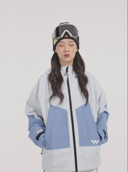 White Marine Warmouth Unisex Snowboard Jacket